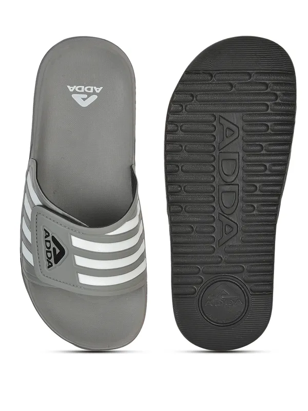 Grey_Lightweight_Trendy_Design_EVA_Stripes_Slide_For_Men