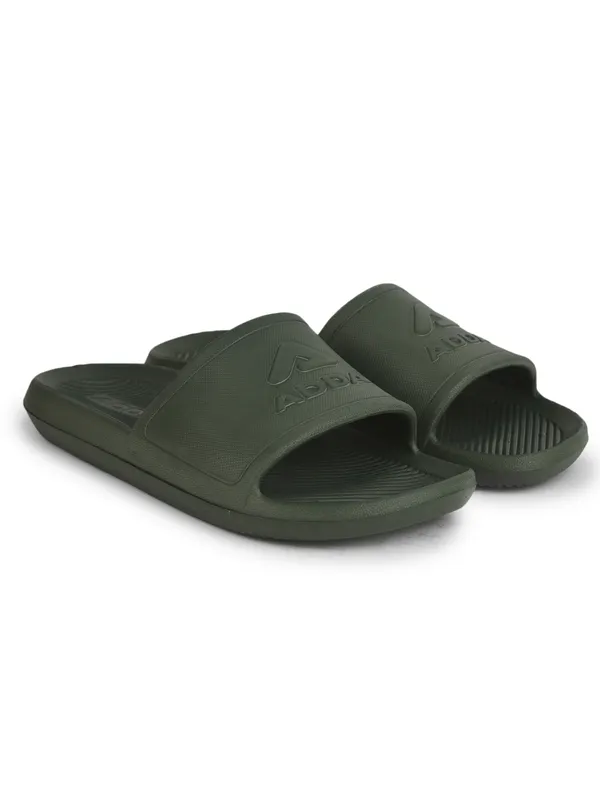 Olive_Lightweight_Trendy_Design_EVA_Solid_Slide_For_Men