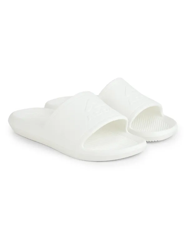 White_Lightweight_Trendy_Design_EVA_Solid_Slide_For_Men