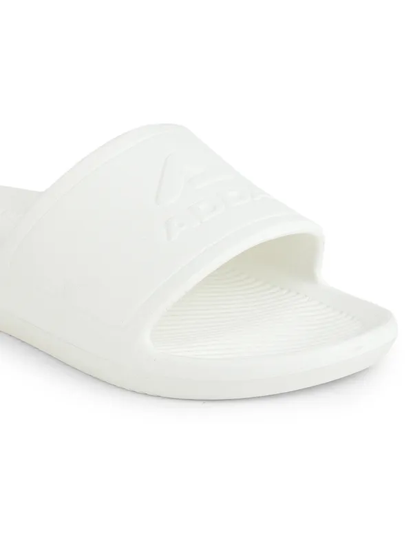 White_Lightweight_Trendy_Design_EVA_Solid_Slide_For_Men