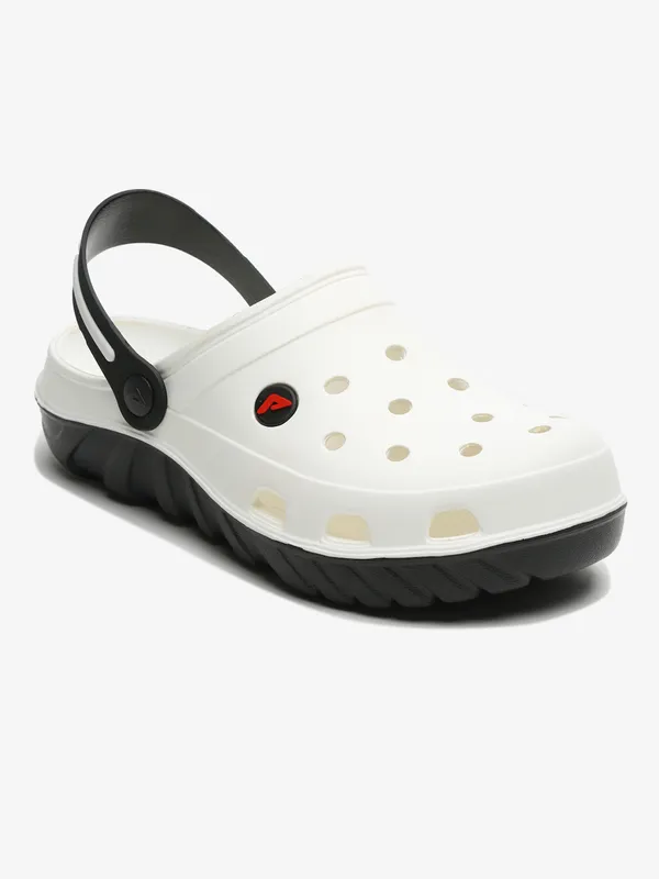 White_Lightweight_Trendy_Design_EVA_Solid_Clogs_For_Men