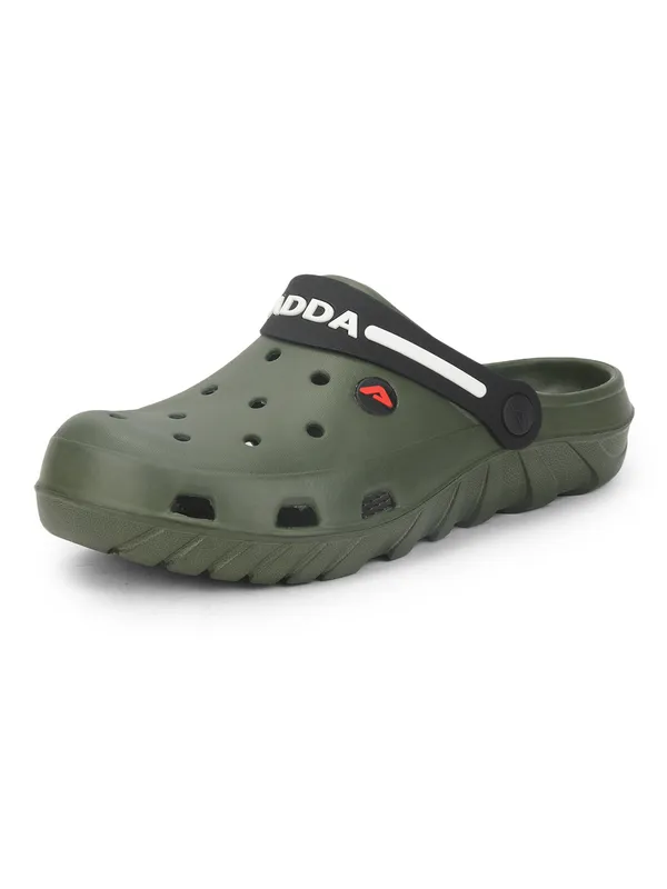 Olive_Lightweight_Trendy_Design_EVA_Solid_Clogs_For_Men