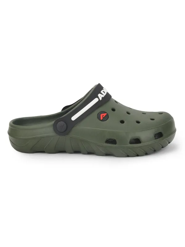 Olive_Lightweight_Trendy_Design_EVA_Solid_Clogs_For_Men