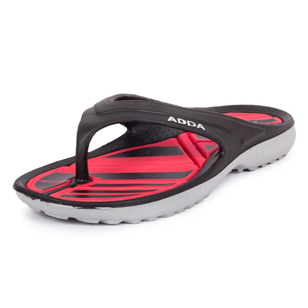 Black_&_Red_Lightweight_Trendy_Design_EVA_Colour-Block_Thong_Flip-Flop_For_Men