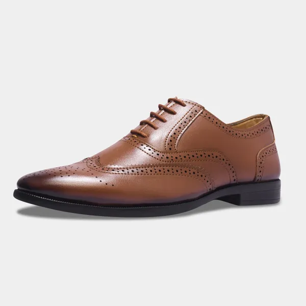 Rosetto_Romero_Alpha_Refined_Craftsmanship_Tan_Lace-Up_Brogue_Shoes_For_Men
