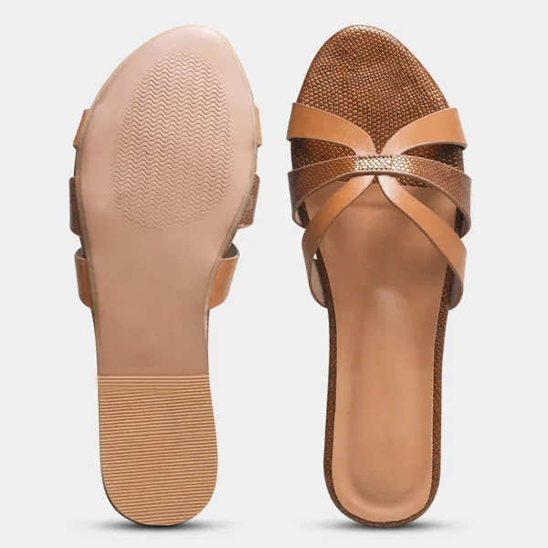 Peek_Venice_Tan_Premium_Women_Slipper