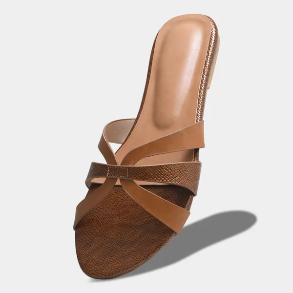 Peek_Venice_Tan_Premium_Women_Slipper