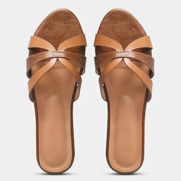 Peek_Venice_Tan_Premium_Women_Slipper