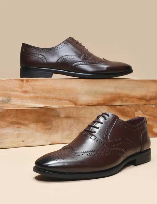 Rosetto_Romero_Alpha_Refined_Craftsmanship_Brown_Lace-Up_Brogue_Shoes_For_Men