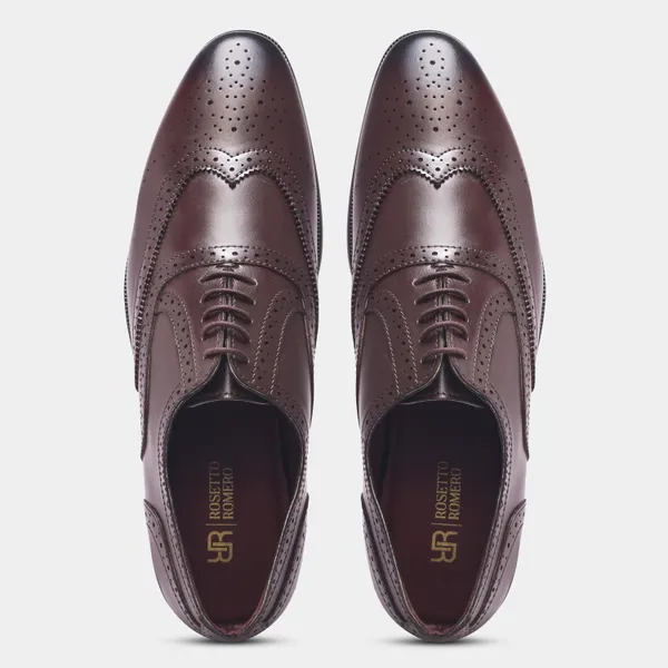 Rosetto_Romero_Alpha_Refined_Craftsmanship_Brown_Lace-Up_Brogue_Shoes_For_Men