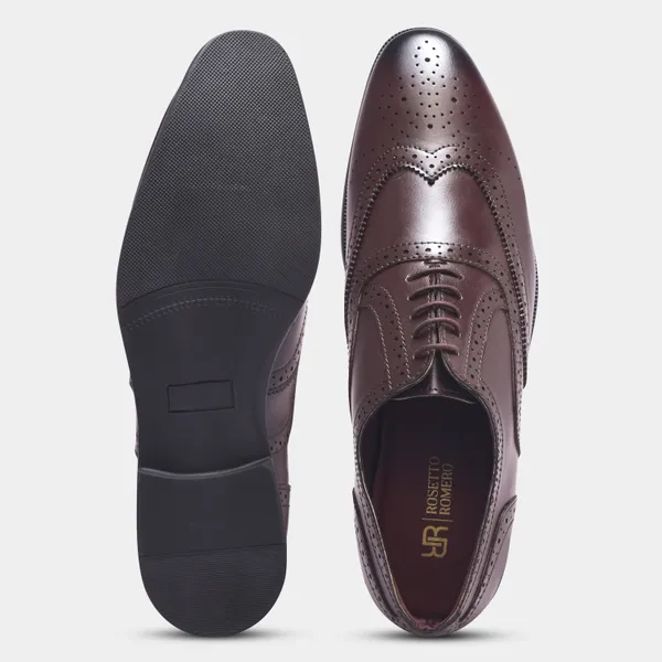 Rosetto_Romero_Alpha_Refined_Craftsmanship_Brown_Lace-Up_Brogue_Shoes_For_Men