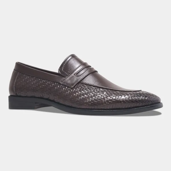 Rosetto_Romero_Vanguard_Premium_Woven_Brown_Penny_Loafers_For_Men