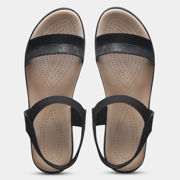 Peek_Pure_Black_High-Quality_Women_Sandal