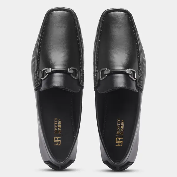 Rosetto_Romero_Forge_Stylish_Driving_Black_Loafers_For_Men