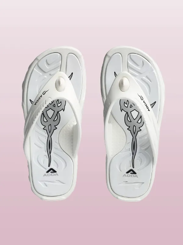 White_Lightweight_Trendy_Design_EVA_Thong_Flip-Flop_For_Men