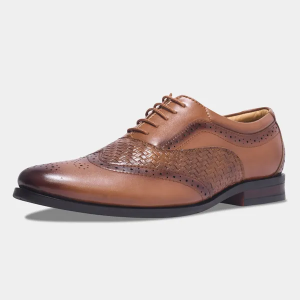 Rosetto_Romero_Cruse_Sophisticated_&_Tan_Stylish_Lace-Up_Brogue_Shoes_For