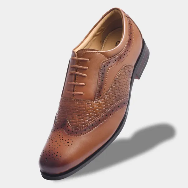 Rosetto_Romero_Cruse_Sophisticated_&_Tan_Stylish_Lace-Up_Brogue_Shoes_For