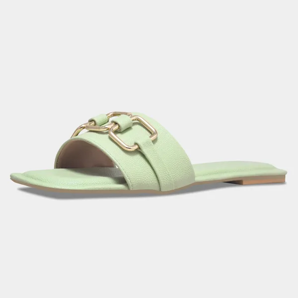 Peek_Poise_Green_Premium_Women_Flats