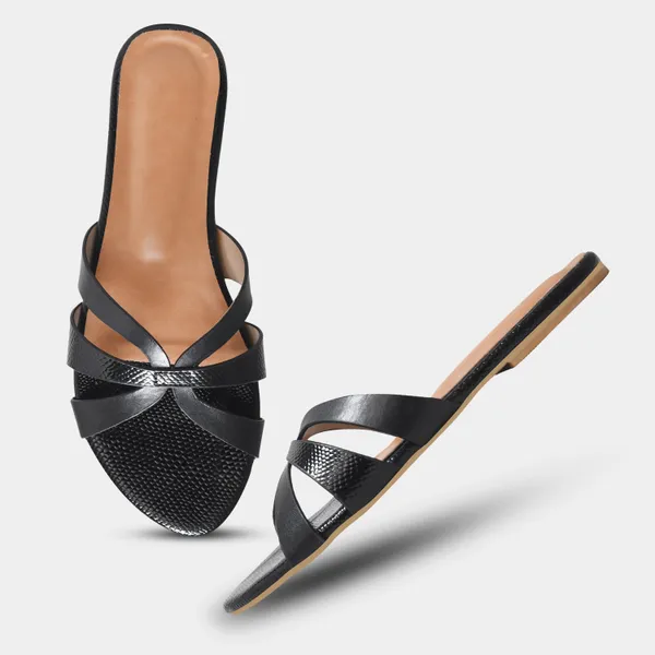 Peek_Venice_Black_Premium_Women_Slipper