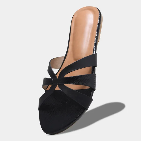 Peek_Venice_Black_Premium_Women_Slipper