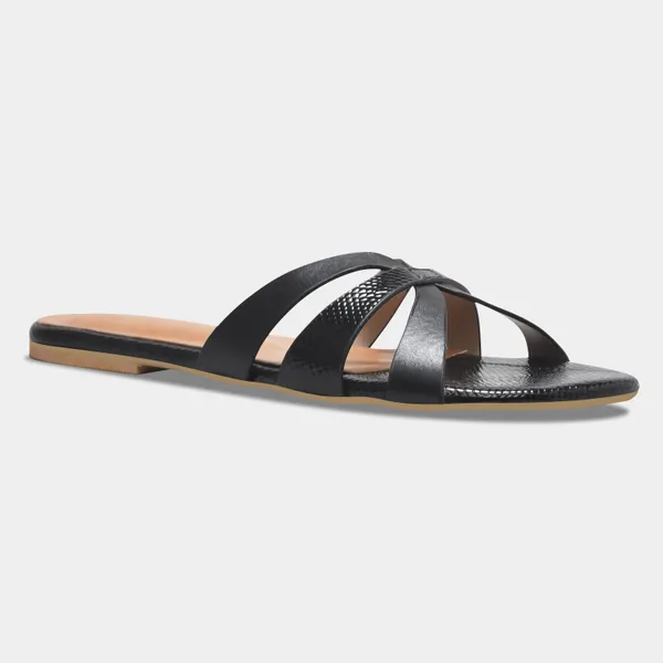 Peek_Venice_Black_Premium_Women_Slipper
