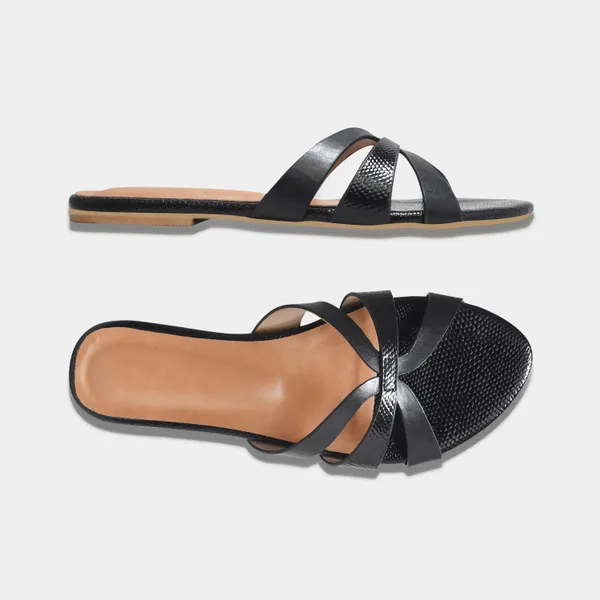 Peek_Venice_Black_Premium_Women_Slipper