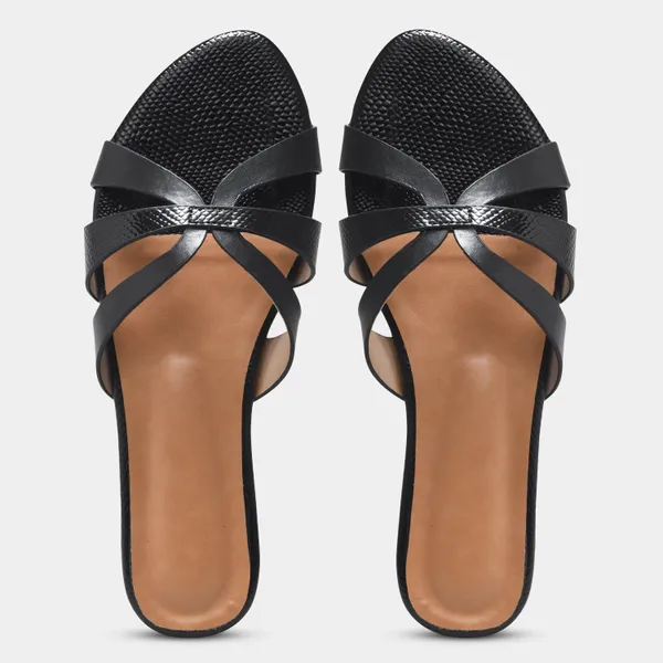 Peek_Venice_Black_Premium_Women_Slipper