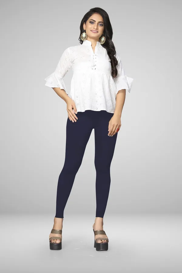 Dark_Blue_Cotton_Blend_Solid_Legging_For_Women