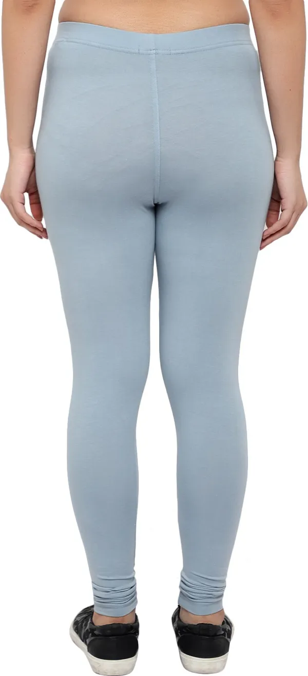 Silver_Cotton_Blend_Solid_Legging_For_Women