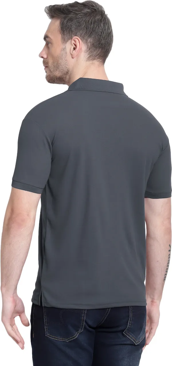Dark_Grey_Poly_Cotton_Solid_T-Shirt_For_Men