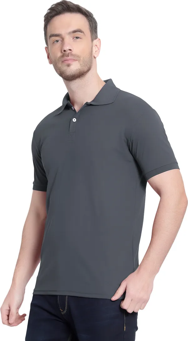 Dark_Grey_Poly_Cotton_Solid_T-Shirt_For_Men