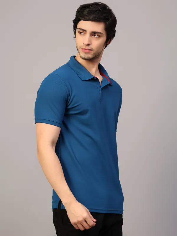 Navy_Blue_Poly_Cotton_Solid_T-Shirt_For_Men