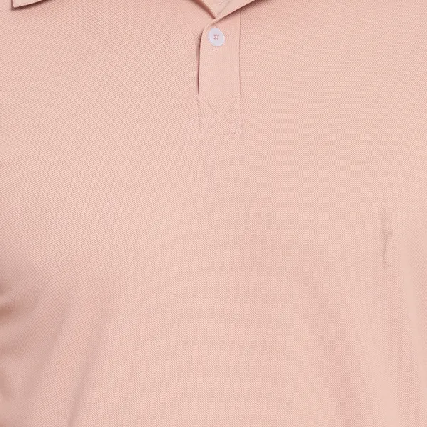 Orange_Poly_Cotton_Solid_T-Shirt_For_Men