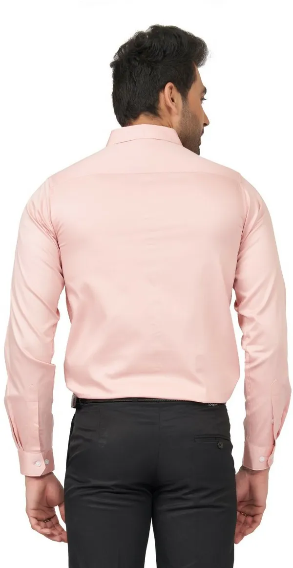 Pink_Satin_Solid_Shirt_For_Men
