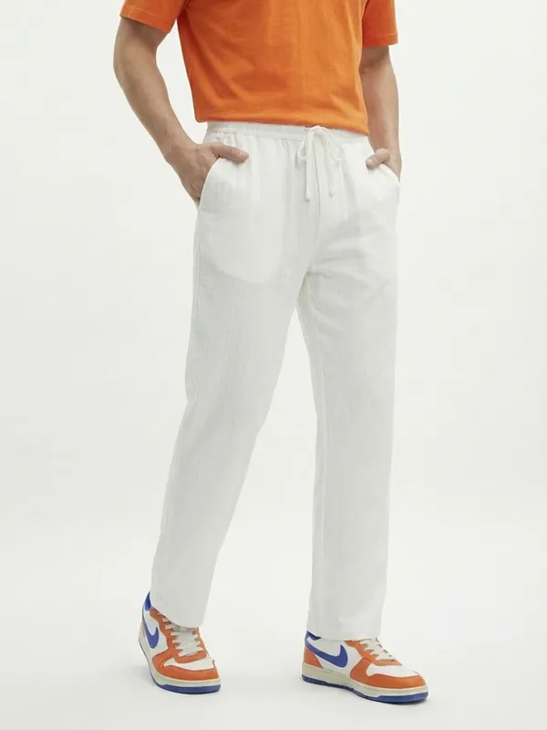 Men'S_Straight_Fit_Drawstring_Casual_Pants