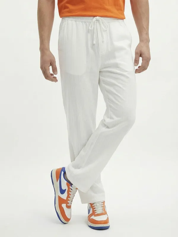 Men'S_Straight_Fit_Drawstring_Casual_Pants