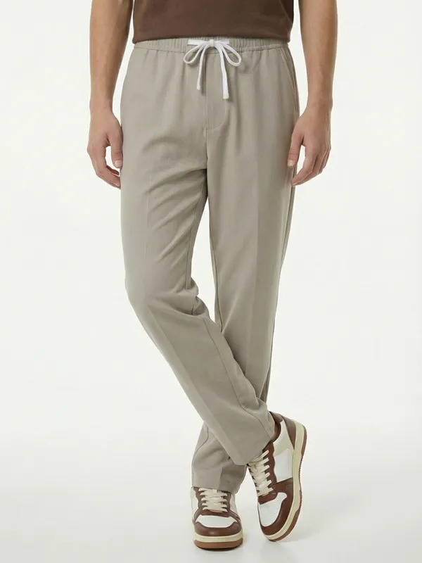 Men'S_Straight_Fit_Drawstring_Casual_Pants