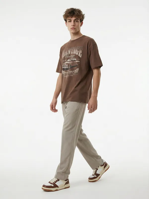 Men'S_Beige_Relaxed_Fit_Drawstring_Joggers_And_Casual_Pants_(Pack_Of_2)