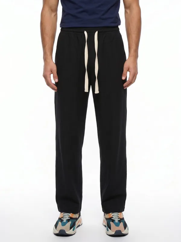 Men'S_Black_Track_Pants
