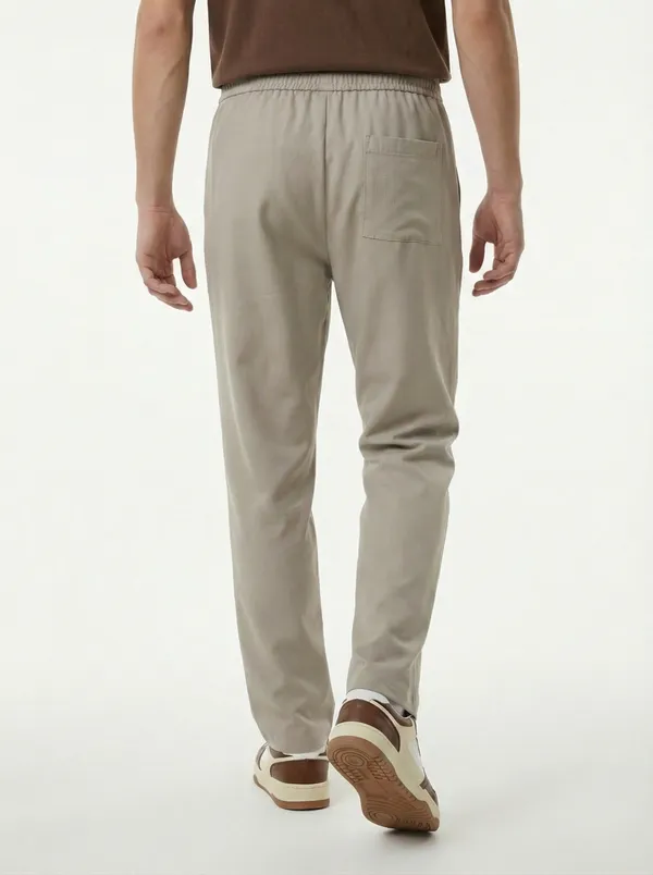 Men'S_Beige_Relaxed_Fit_Drawstring_Joggers_And_Casual_Pants_(Pack_Of_2)