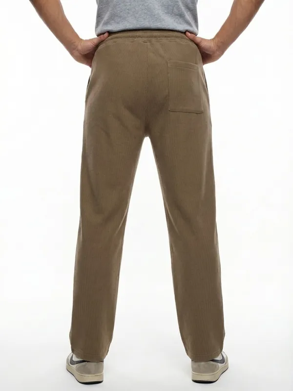 Men'S_Olive_Green_Corduroy_Drawstring_Track_Pants