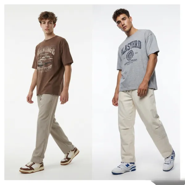 Men'S_Beige_Relaxed_Fit_Drawstring_Joggers_And_Casual_Pants_(Pack_Of_2)