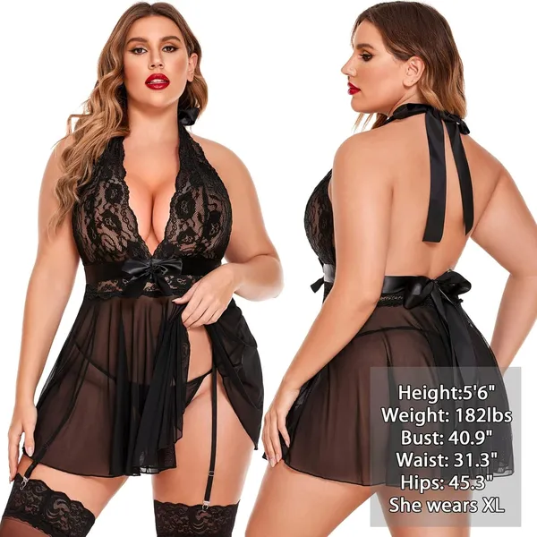 Black_Premium_Ultrasoft_Babydoll_Lingerie_For_Women