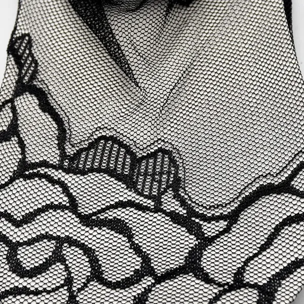 Black_Transparent_Ankle_Length_Cotton_Net_Socks_For_Women