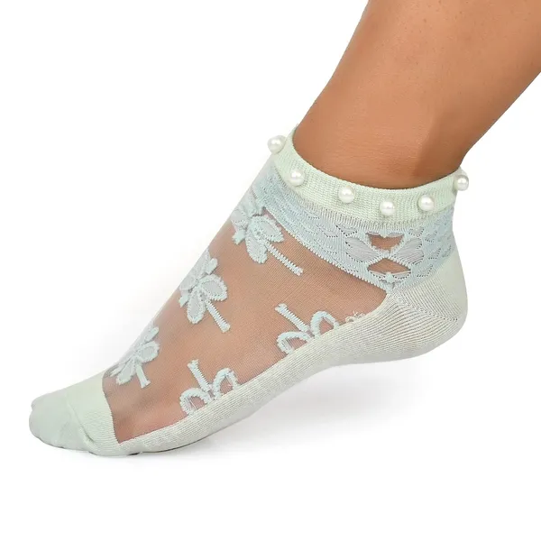 Black_Transparent_Ankle_Length_Cotton_Net_Socks_For_Women