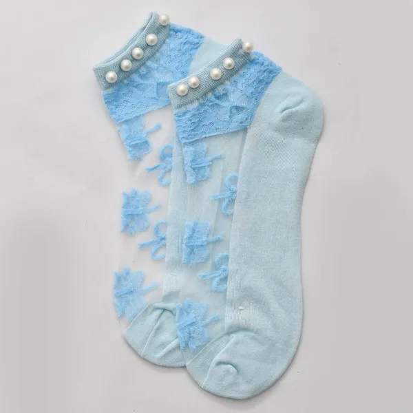 Black_Transparent_Ankle_Length_Cotton_Net_Socks_For_Women