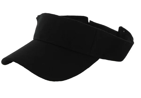 Black_Casual_Visor_Hat_For_Unisex