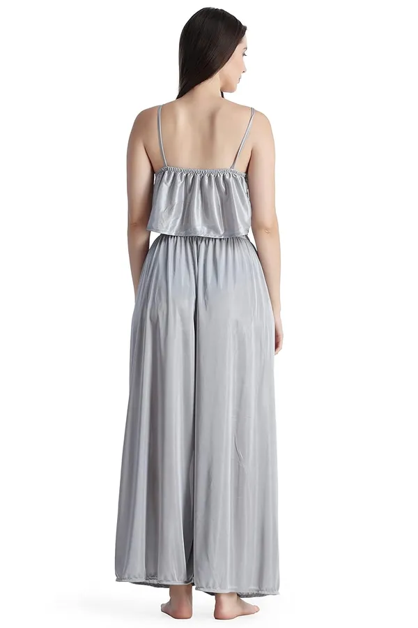 Grey_Satin_Kimono_Robes_For_Women