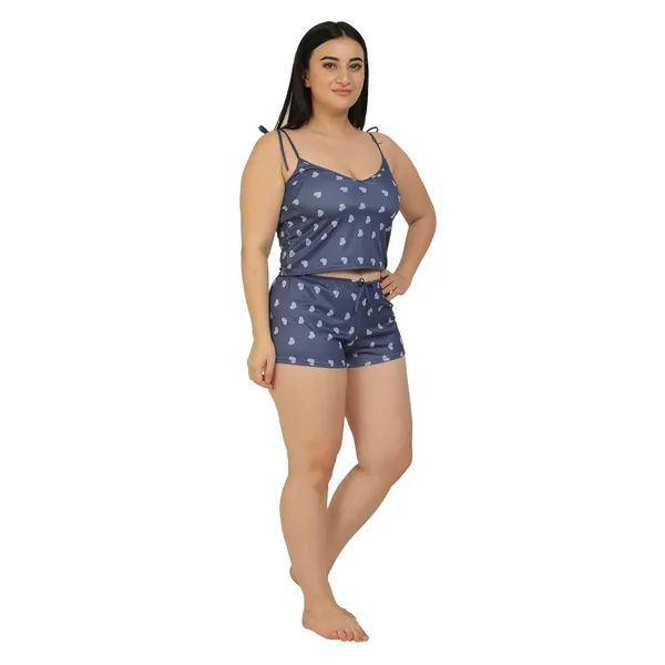 Lavender_V_Neck_Chemise_Halter_Mesh_Nightwear_For_Women_(Pack_Of_2_Pcs)
