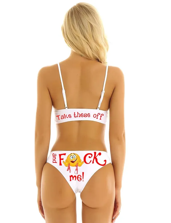 Red_Snap_Crotch_Lingerie_V_Neck_Bra_Panty_For_Women